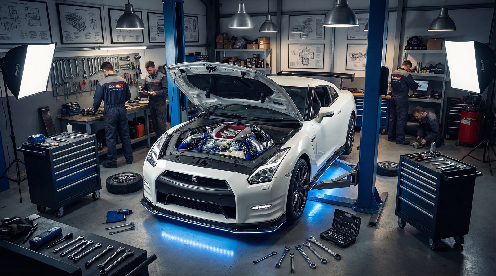 麻豆GTR改装视频