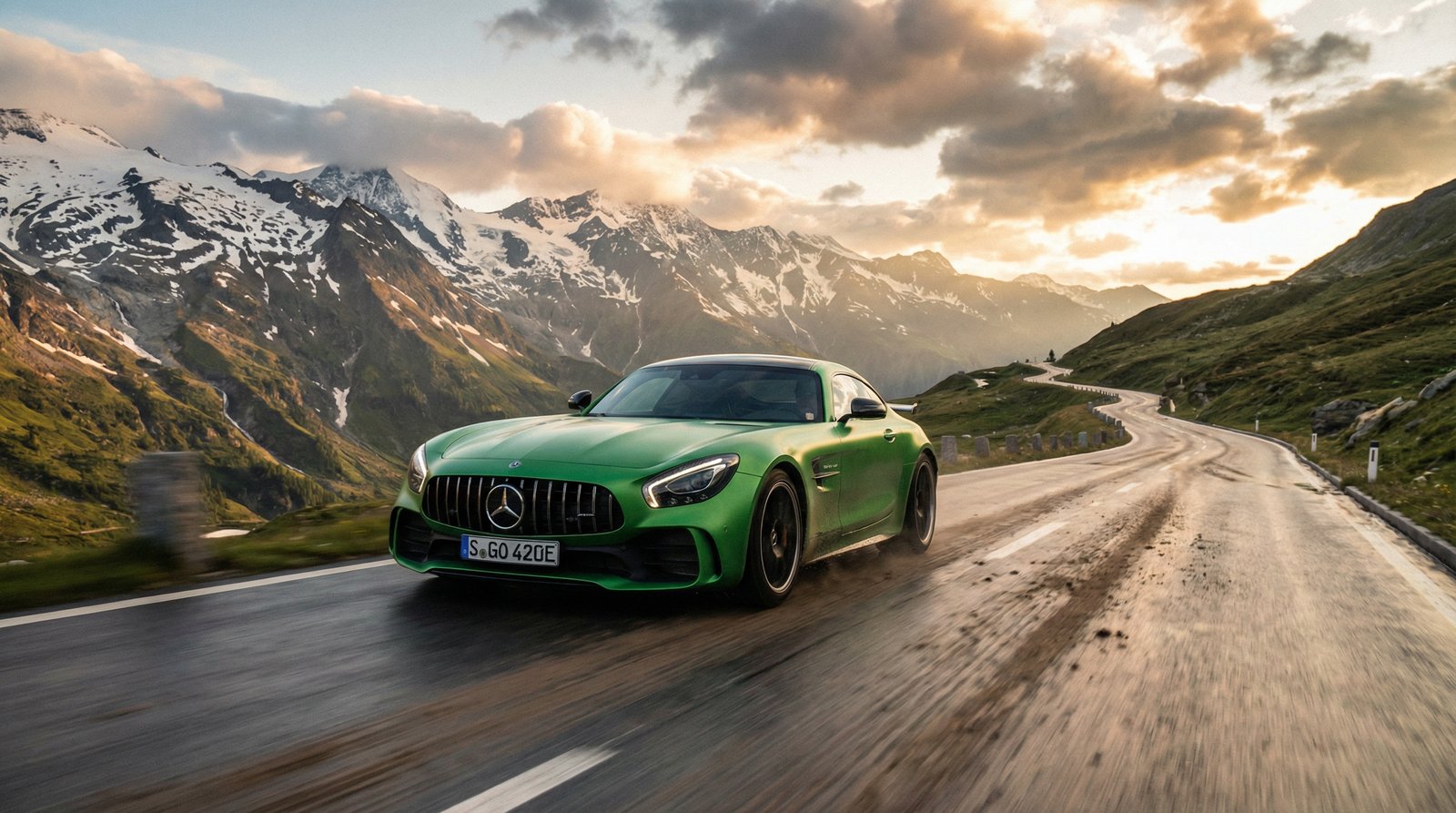 麻豆奔驰AMG山路视频